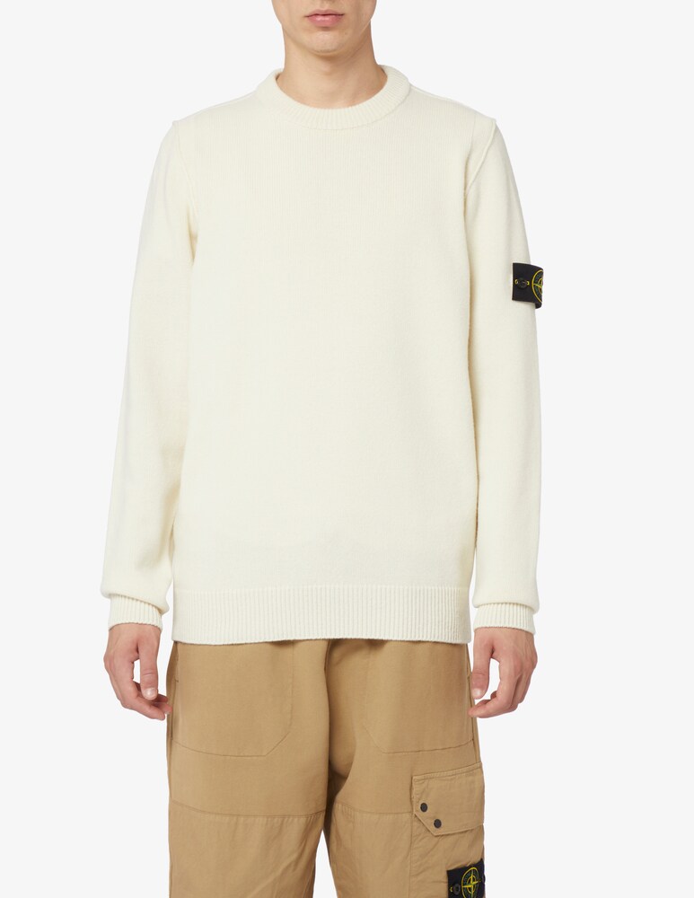 Stone Island Maglia girocollo knit lambswool