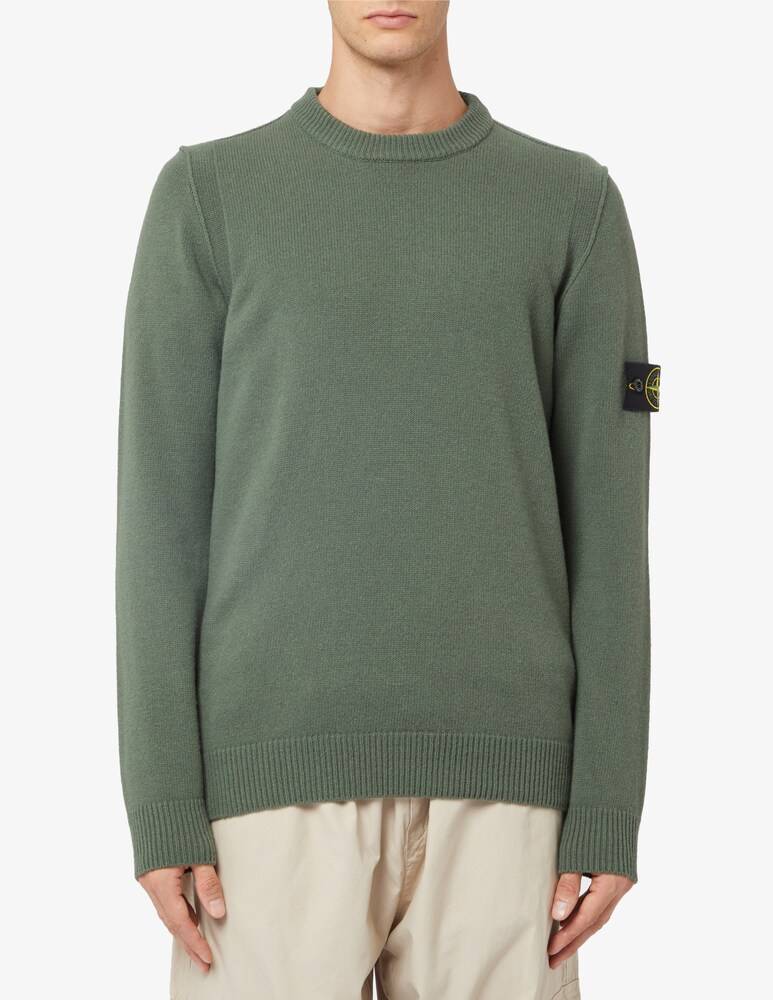 Stone Island Maglia girocollo knit lambswool