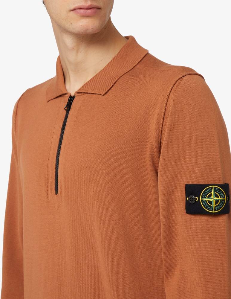 Stone Island Maglia Knit Mezza Zip