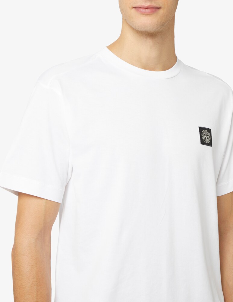 Stone Island Maglietta Basica Logo Patch