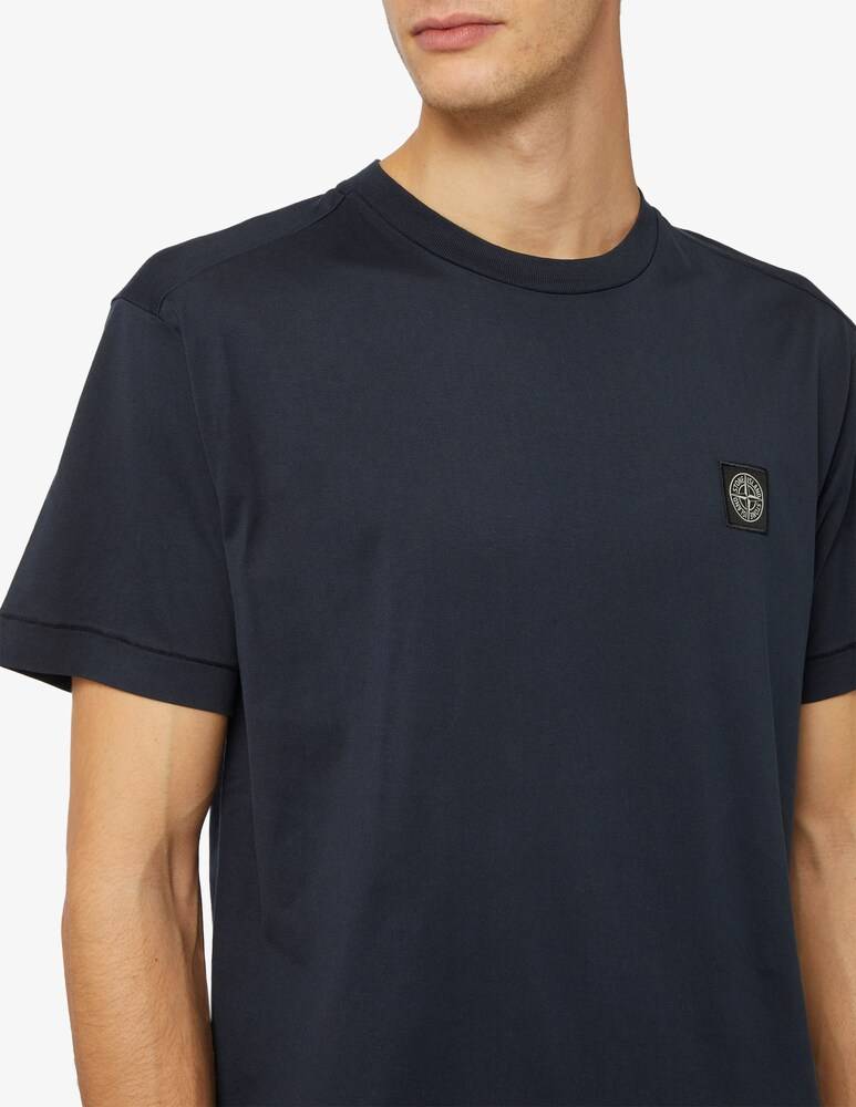 Stone Island Maglietta Basica Logo Patch