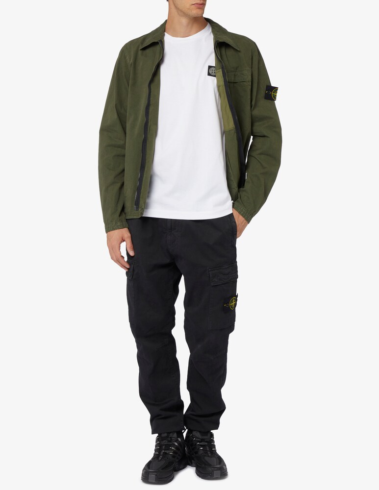 Stone Island Maglietta Logo Patch