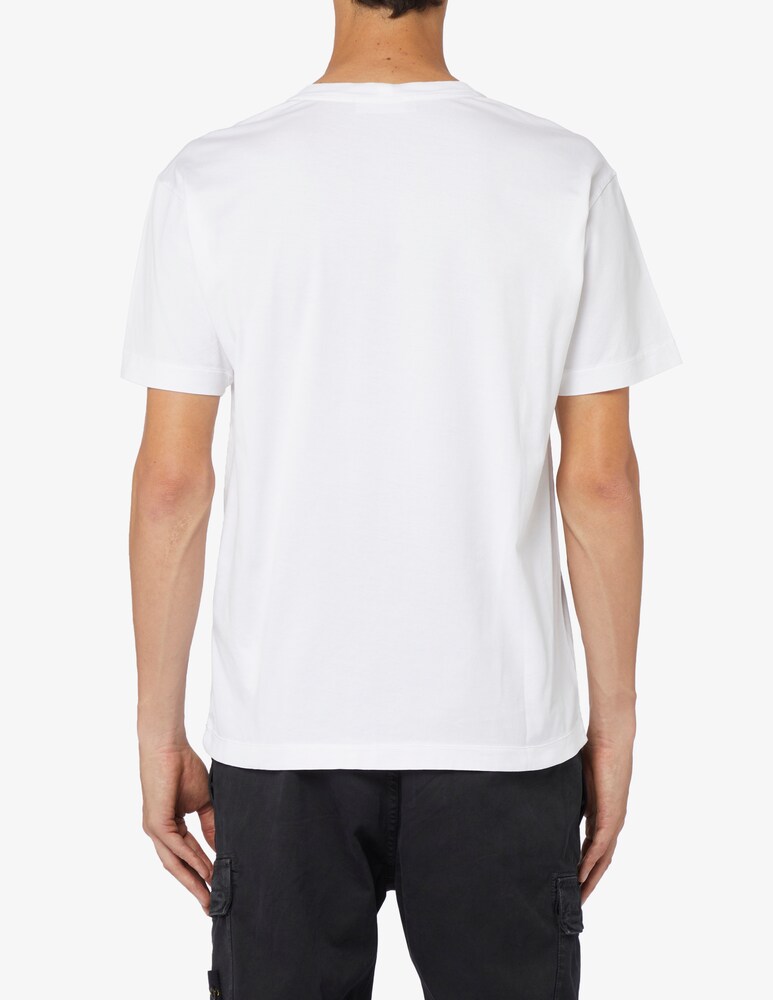 Stone Island Maglietta Logo Patch