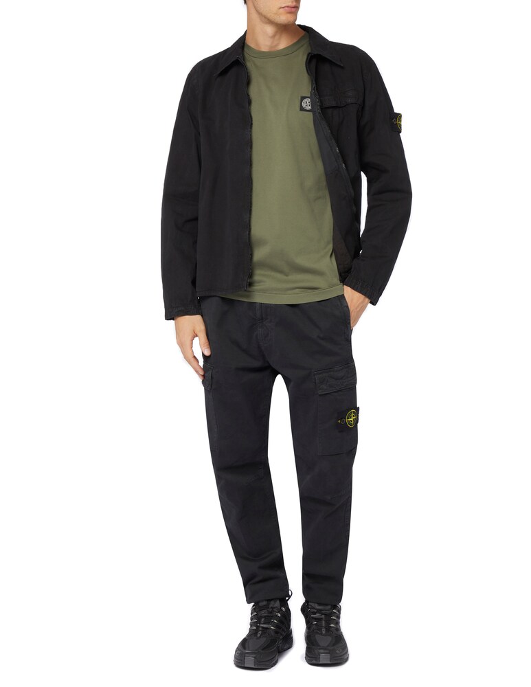 Stone Island Maglietta Logo Patch