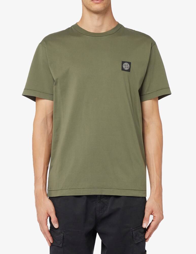 Stone Island Maglietta logo patch