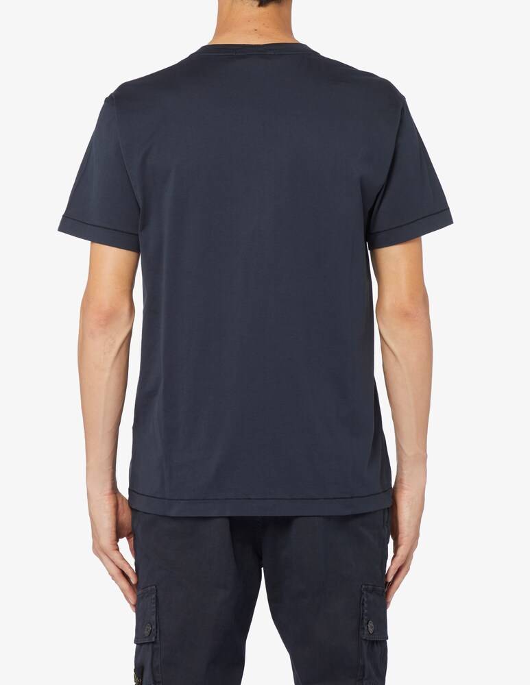 Stone Island Maglietta Logo Patch