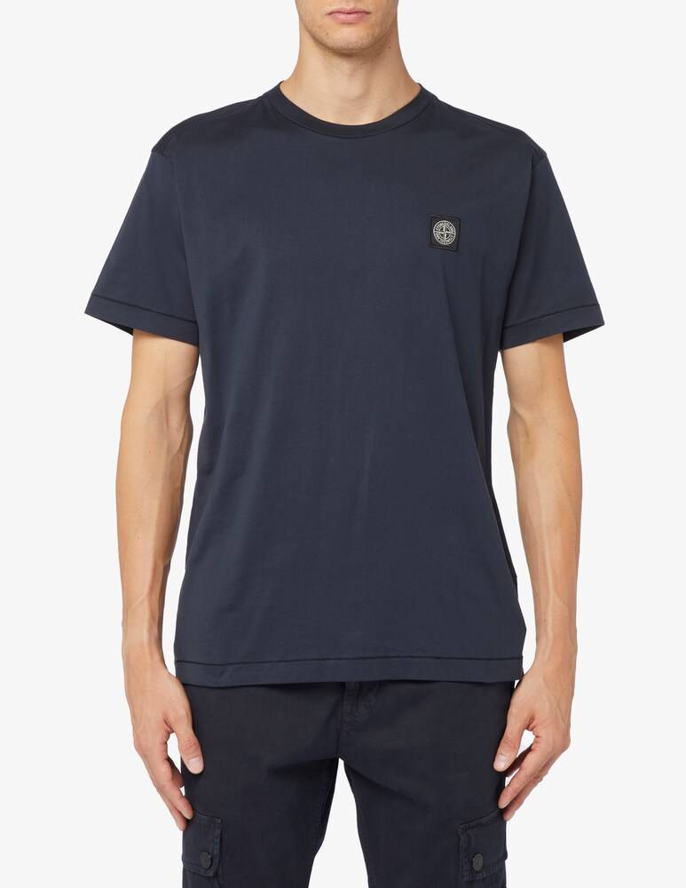 Stone Island Maglietta logo patch