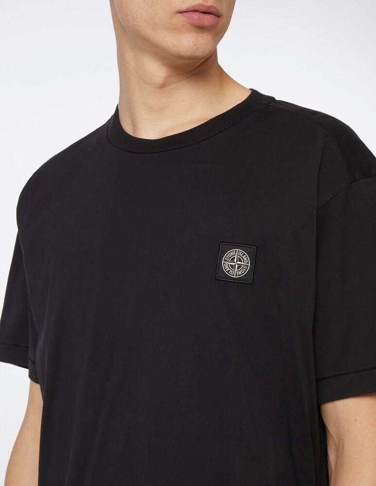 Stone Island Maglietta Logo Patch