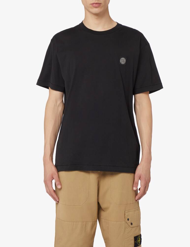 Stone Island Maglietta logo patch