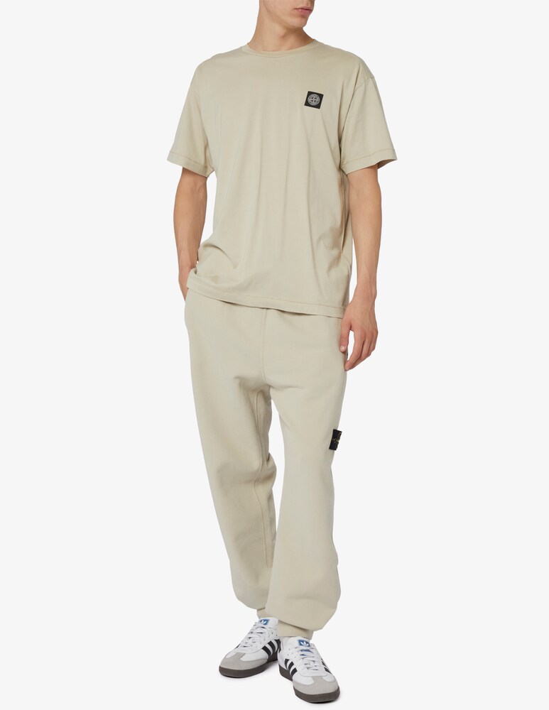 Stone Island Maglietta Logo Patch