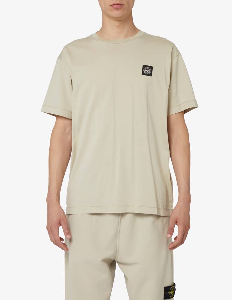 Stone Island Maglietta logo patch