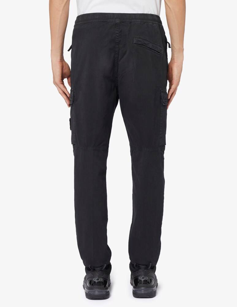 Stone Island Pantaloni Cargo Elastico Caviglia