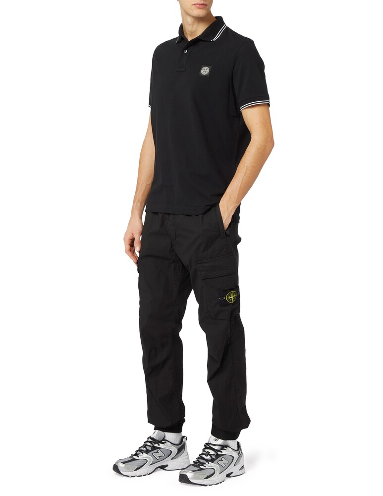 Stone Island Pantaloni Cargo Tela Paracadute