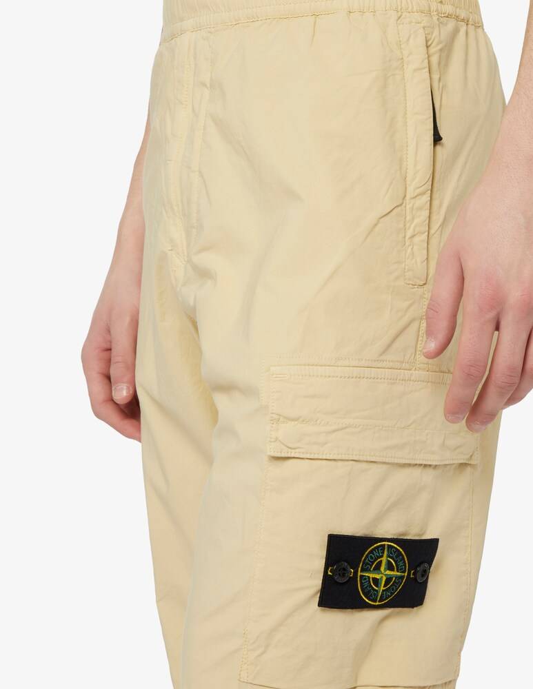 Stone Island Pantaloni Cargo Tela Paracadute