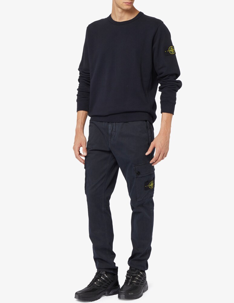 Stone Island Pantaloni Cargo Twill Slim