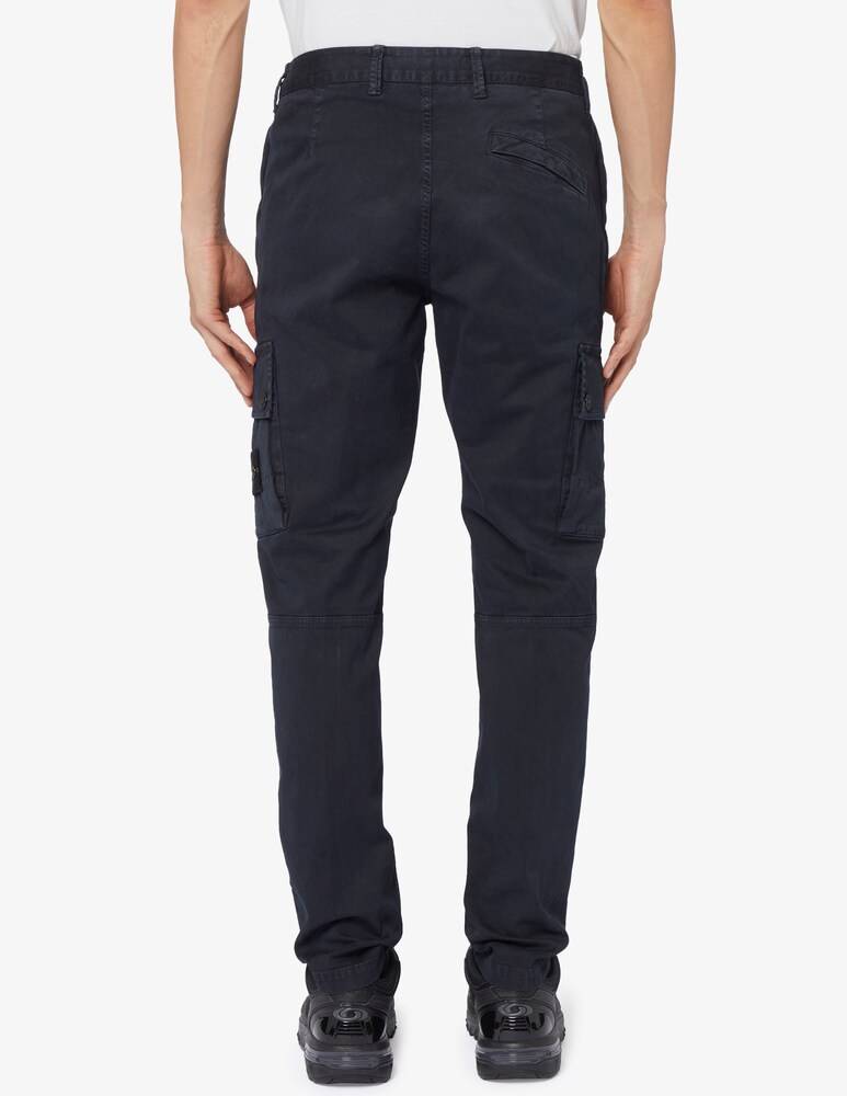 Stone Island Pantaloni Cargo Twill Slim