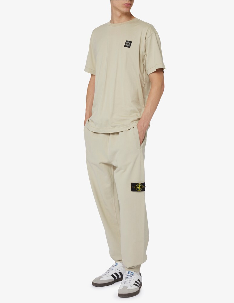 Stone Island Pantaloni Felpa Slim