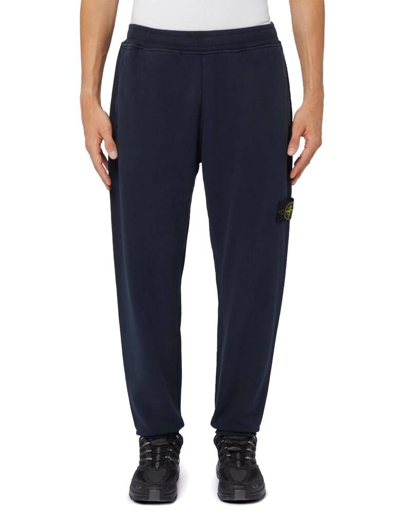 Stone Island Pantaloni felpa slim