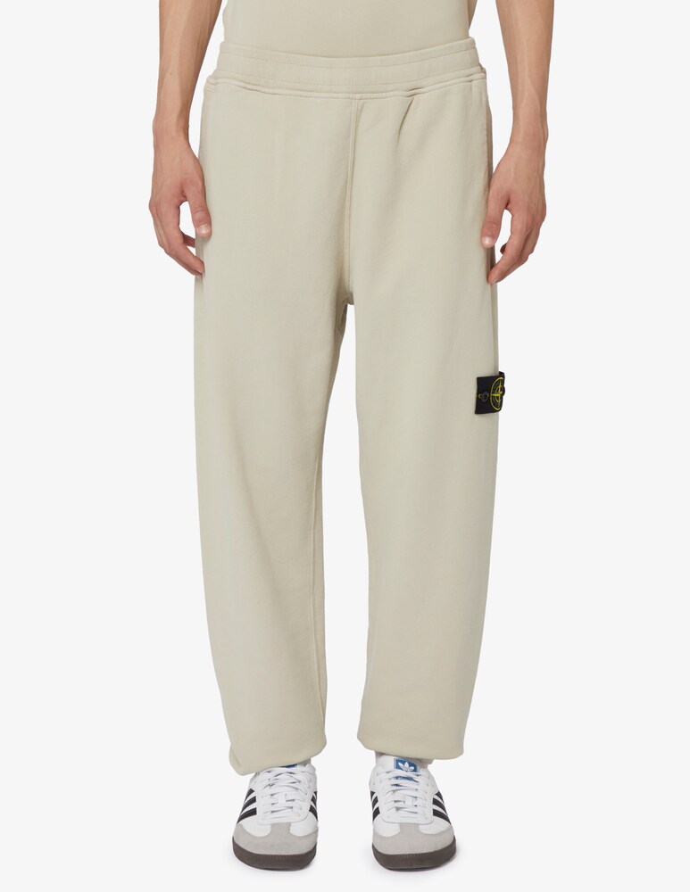Stone Island Pantaloni felpa slim
