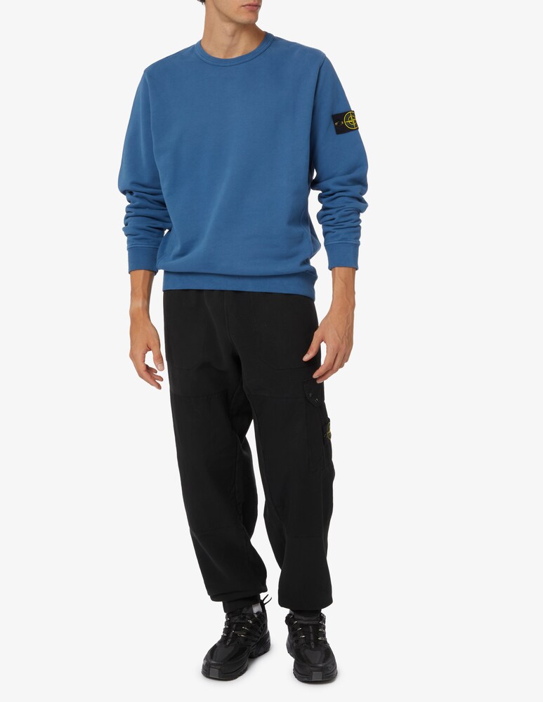 Stone Island Pantaloni In Felpa