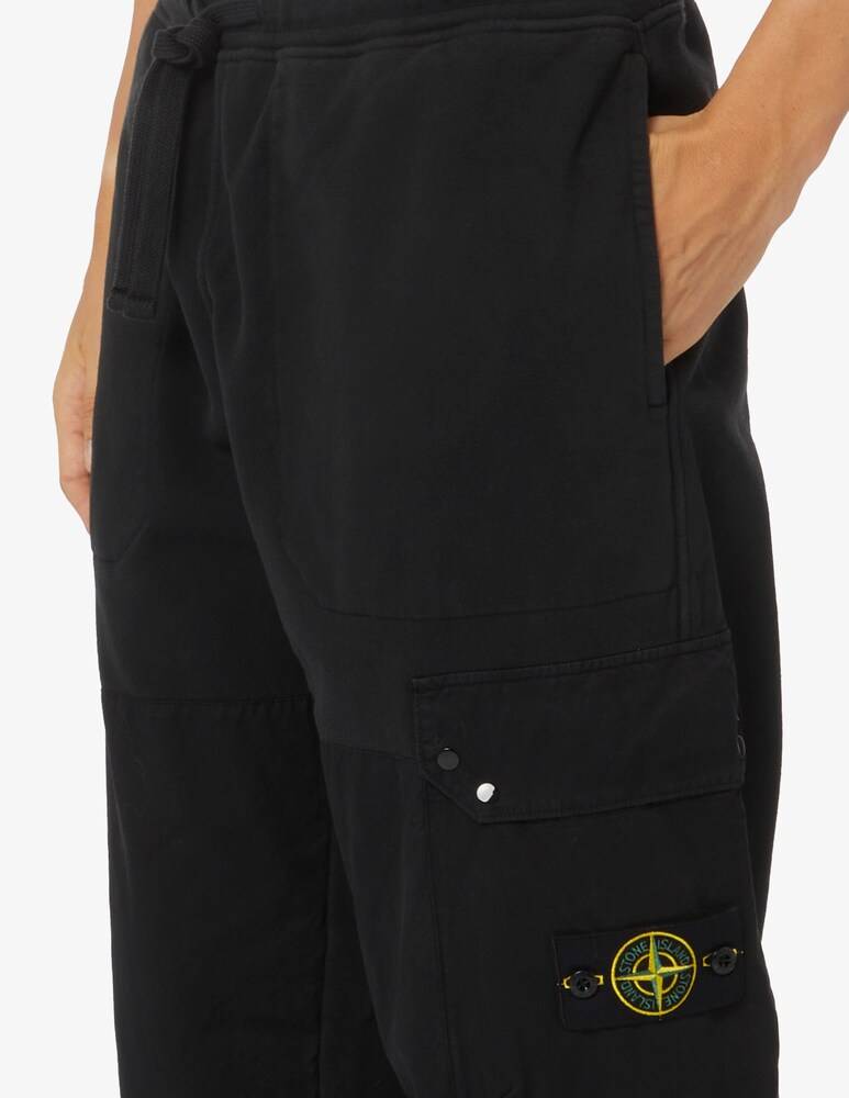 Stone Island Pantaloni In Felpa