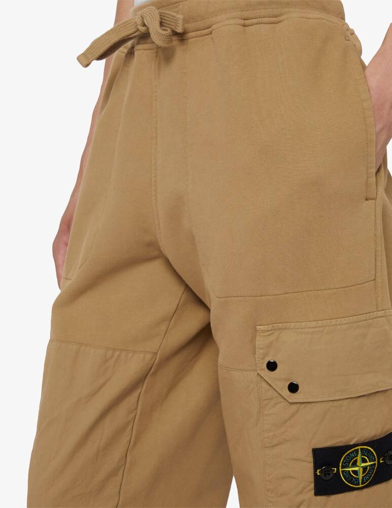 Stone Island Pantaloni In Felpa