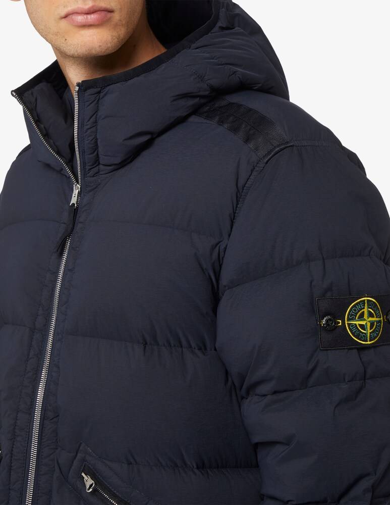 Stone Island Piumino Seamless Con Cappuccio