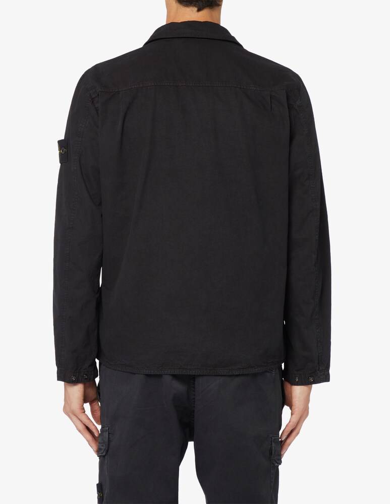 Stone Island Sovracamicia Con Cerniera