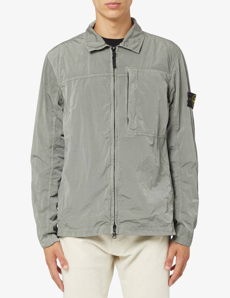 Stone Island Sovracamicia nylon metal