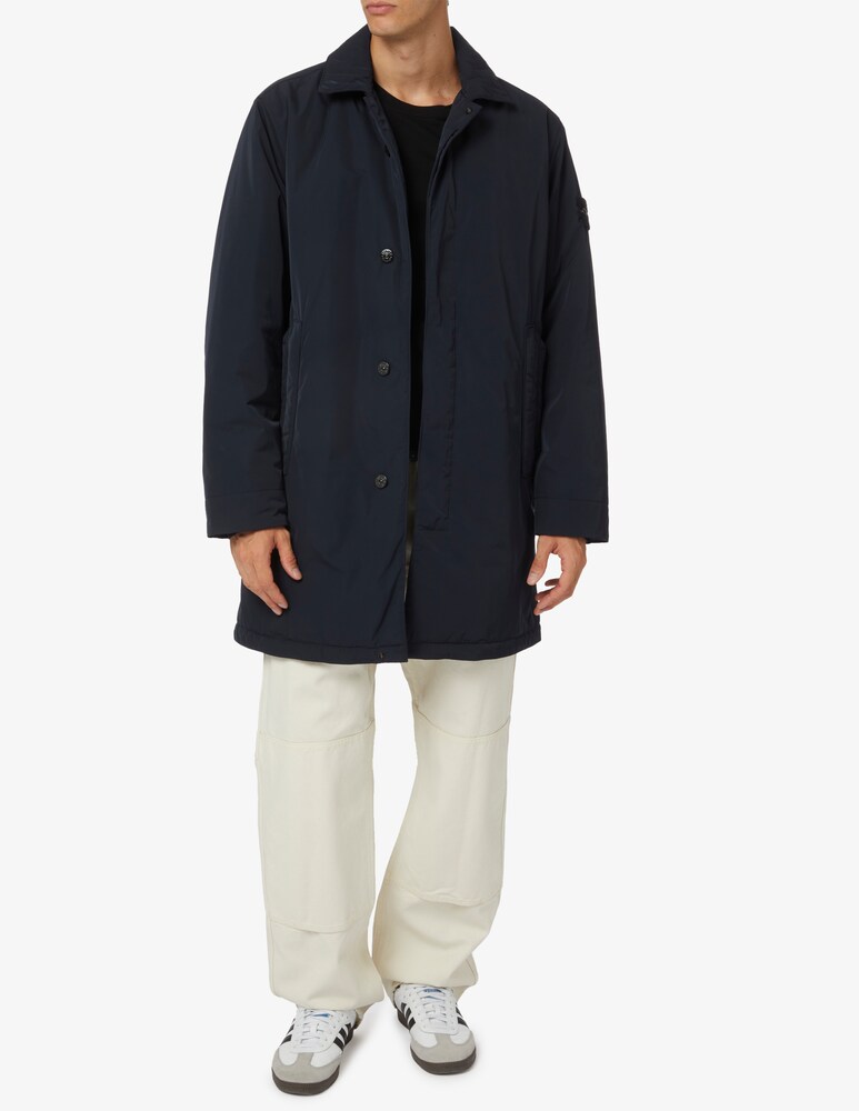 Stone Island Trench Nylon Twill Primaloft