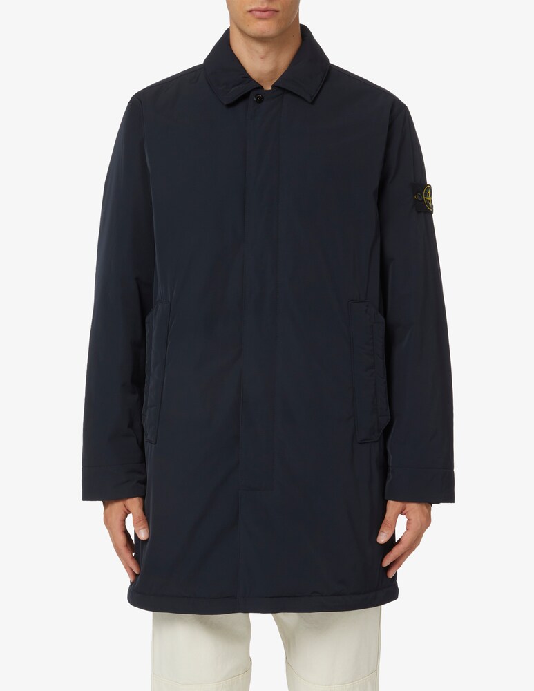 Stone Island Trench nylon twill primaloft
