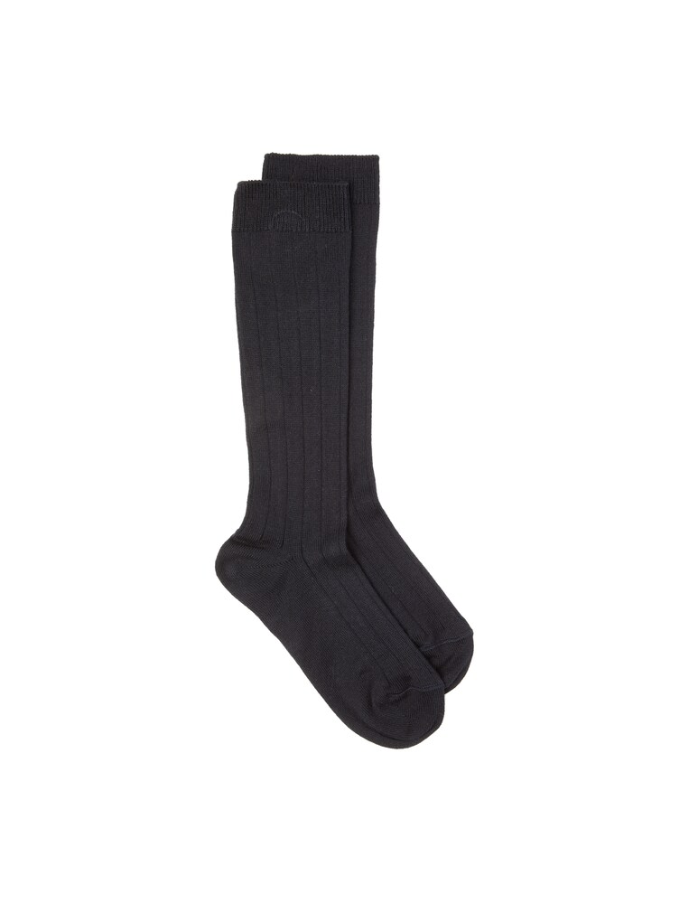 Story Loris Calza sportiva a coste in cotone - blu