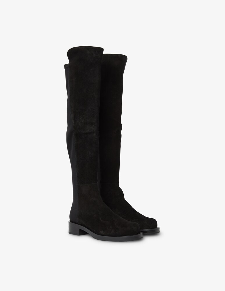 Stuart Weitzman Stivali Bold In Camoscio