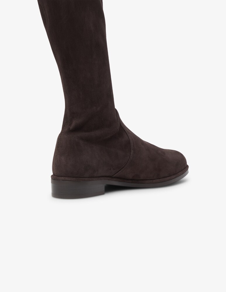 Stuart Weitzman Stivali In Camoscio Low Land