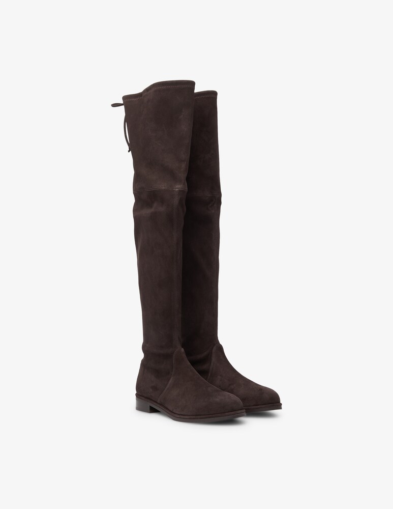 Stuart Weitzman Stivali In Camoscio Low Land