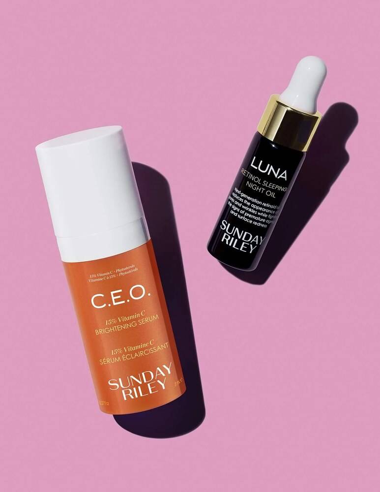 Sunday Riley Multivitamins C.E.O. Vitamin C Serum And Luna Kit