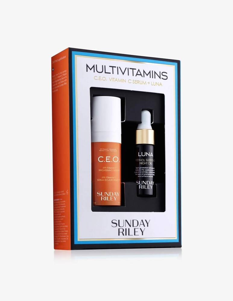 Sunday Riley Multivitamins C.E.O. Vitamin C Serum and Luna Kit