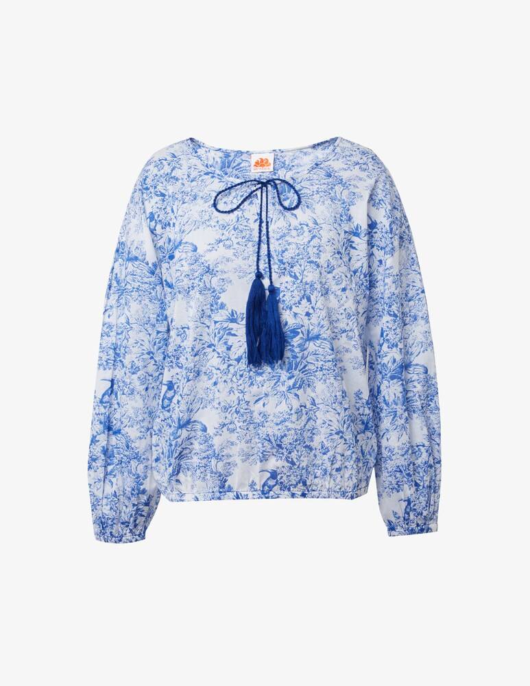 Sundek Blusa copricostume Toile de jouy