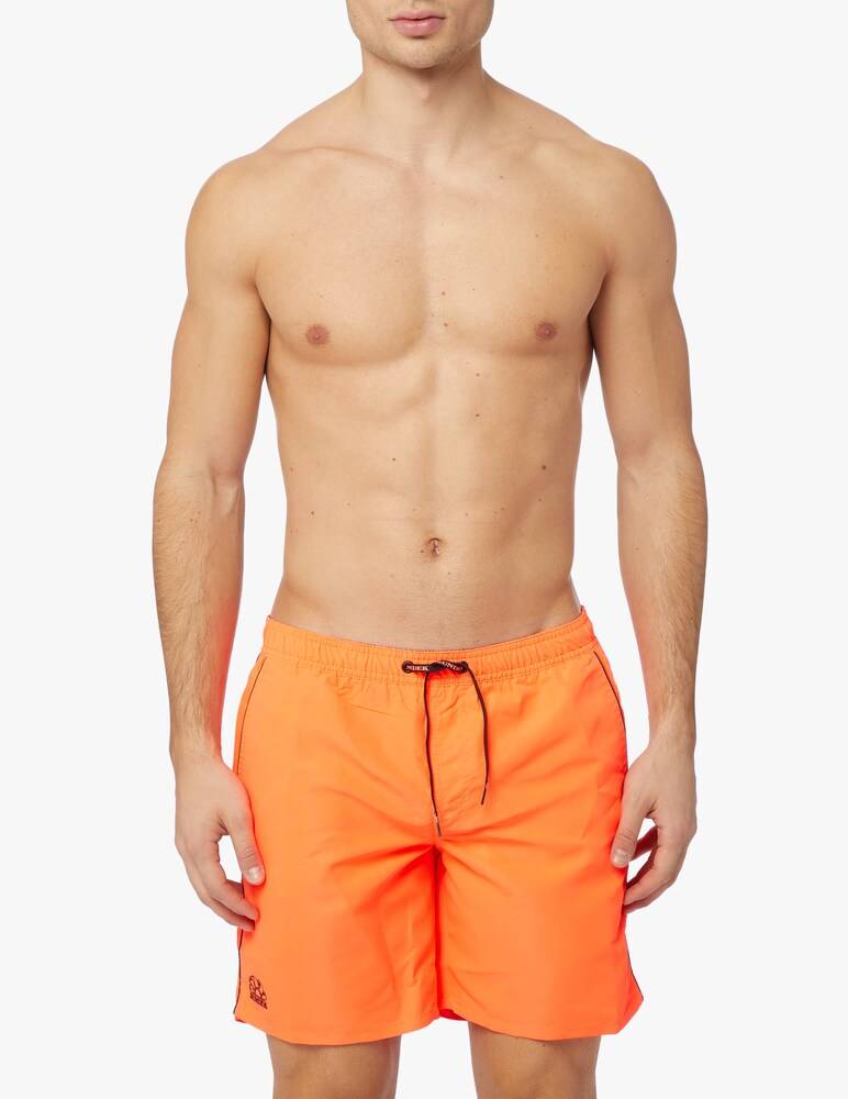 Sundek Costume boxer lungo tu piping - multicolor