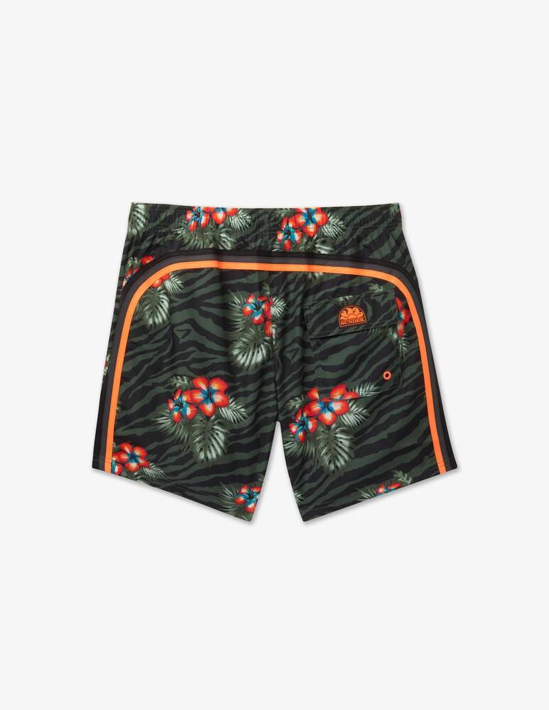 Sundek Costume Lungo Stampa Floreale