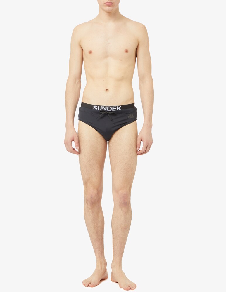 Sundek Costume Slip Waist Logo