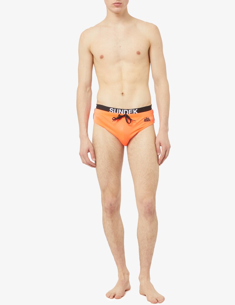 Sundek Costume Slip Waist Logo