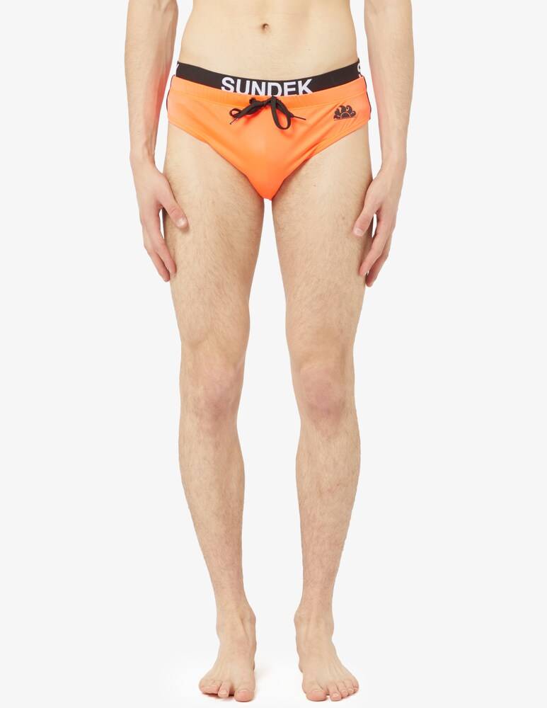 Sundek Costume slip waist logo