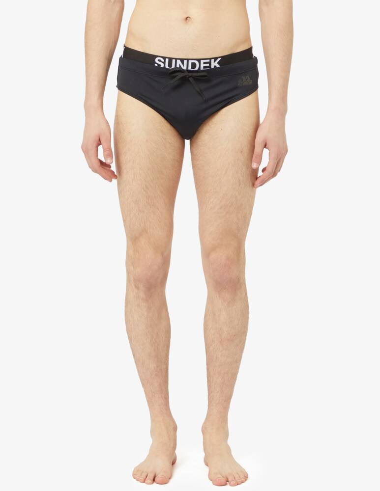 Sundek Costume slip waist logo