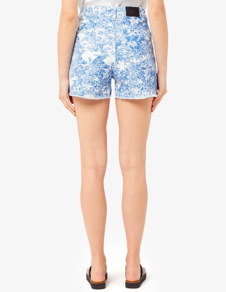 Sundek Shorts Con Fondo Sfrangiato Toile De Jouy