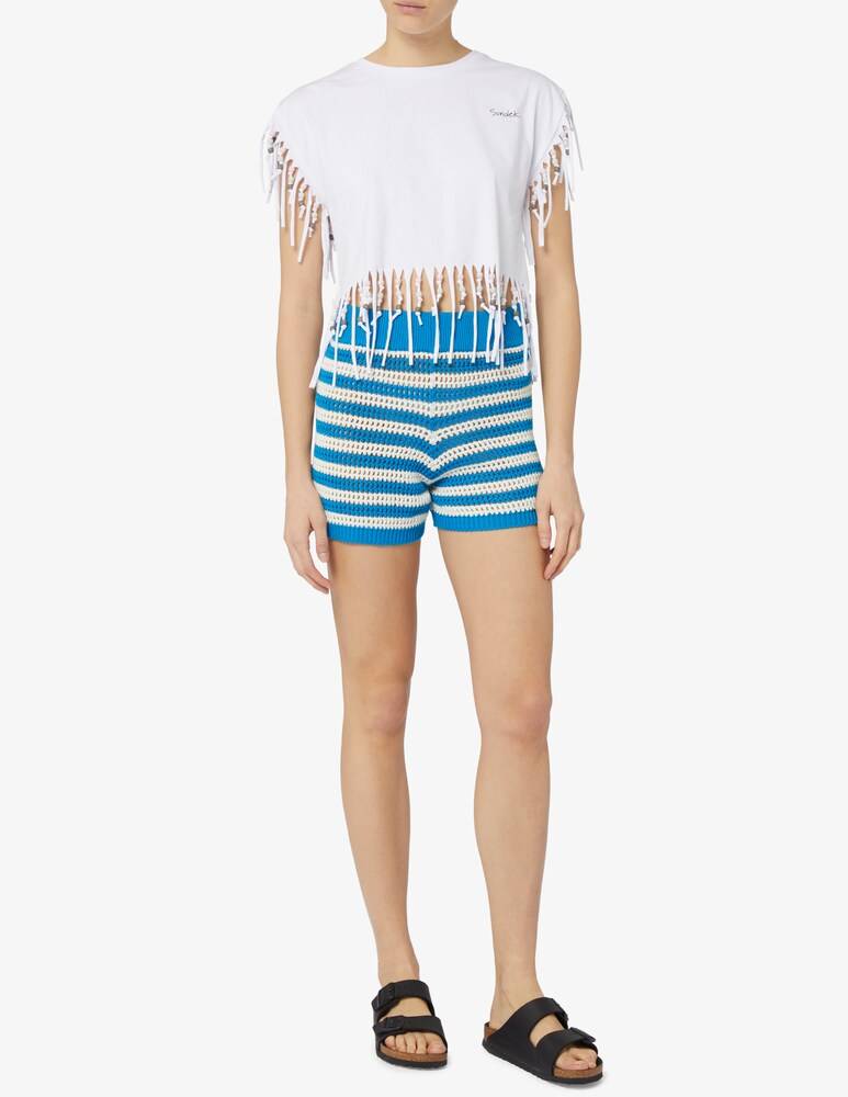 Sundek Shorts In Maglia A Righe