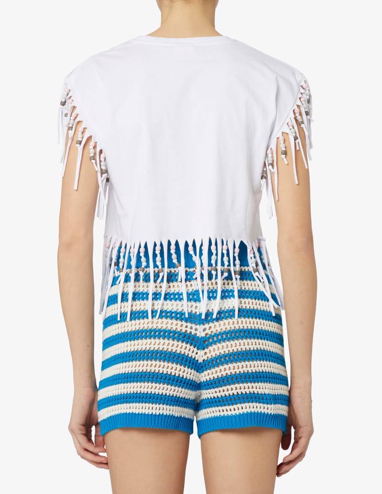 Sundek T-shirt Con Frange