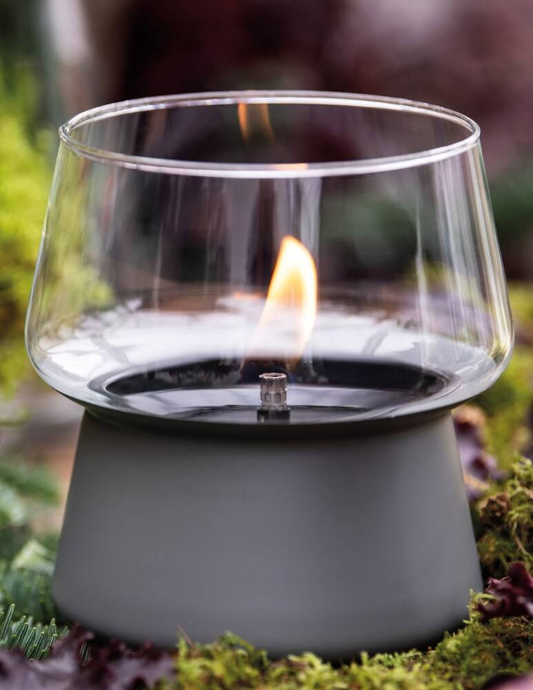 Tender Flame Violet 8 Candela Da Tavolo Ricaricabile