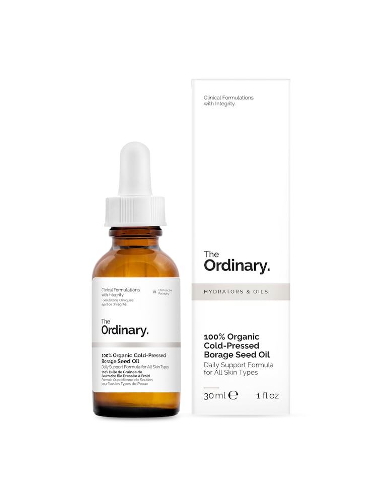 The Ordinary 100% Organic Cold-Pressed Borage Seed Oil olio idratante