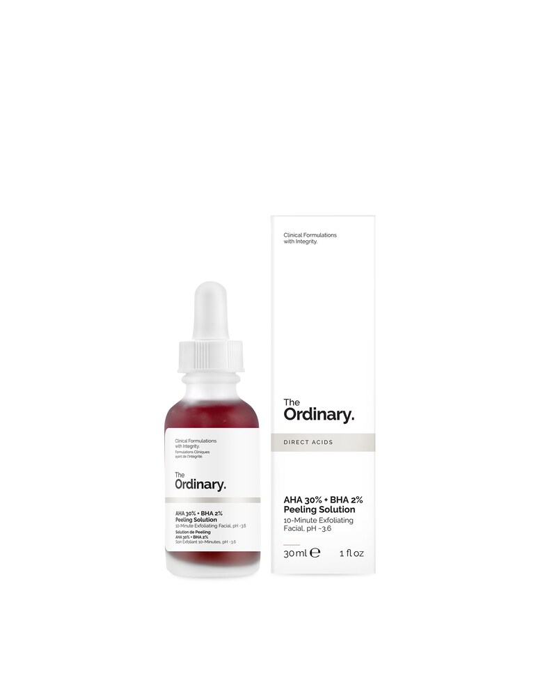The Ordinary AHA 30% + BHA 2% Peeling Solution Esfoliante Viso